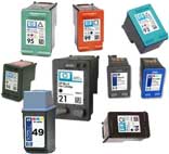 Cartuchos Hewlett Packard